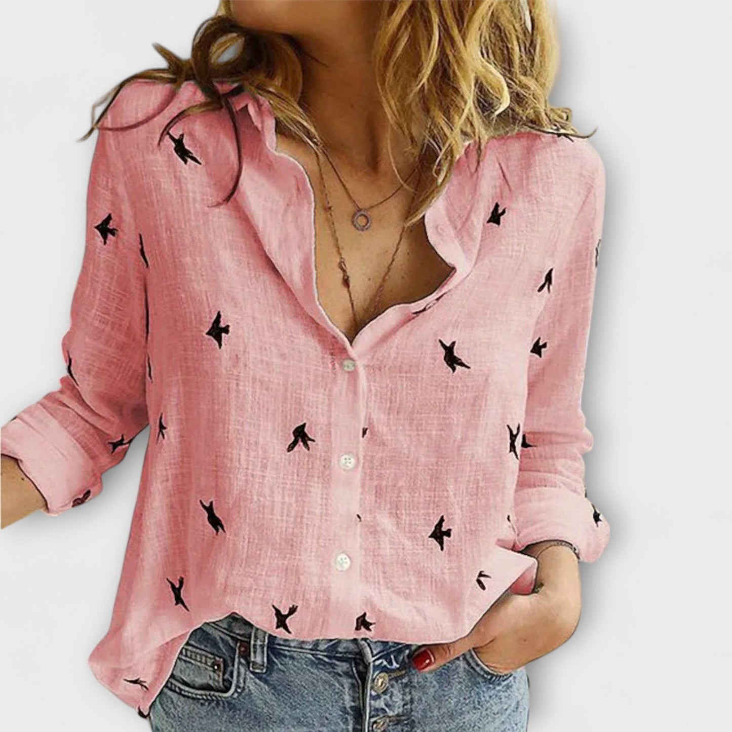 CAMISA CON ESTAMPADOS - NARA
