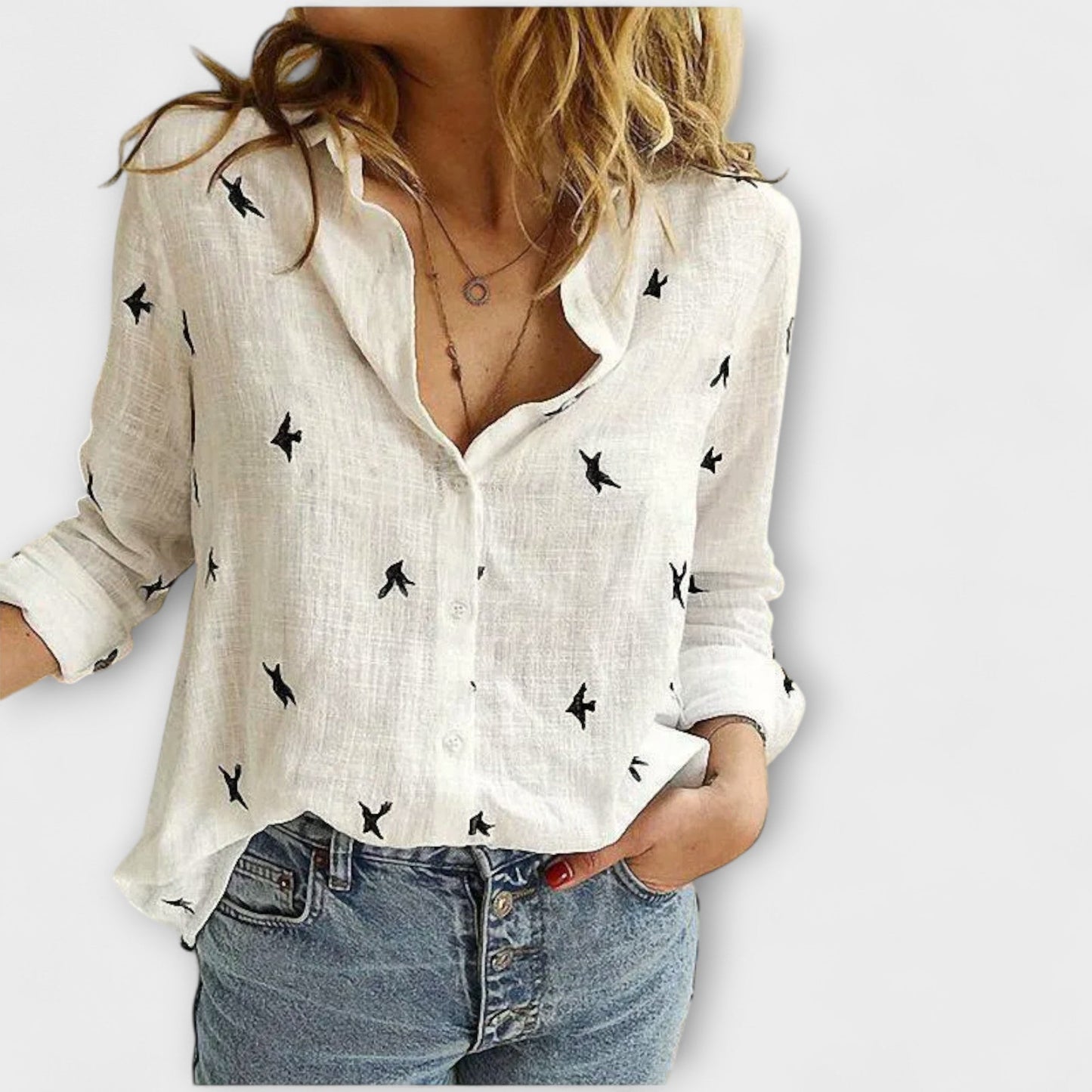 CAMISA CON ESTAMPADOS - NARA