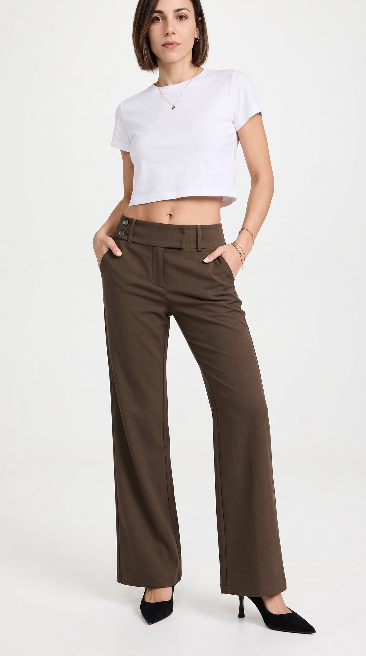PANTALONES DE CORTE ANCHO BENIN