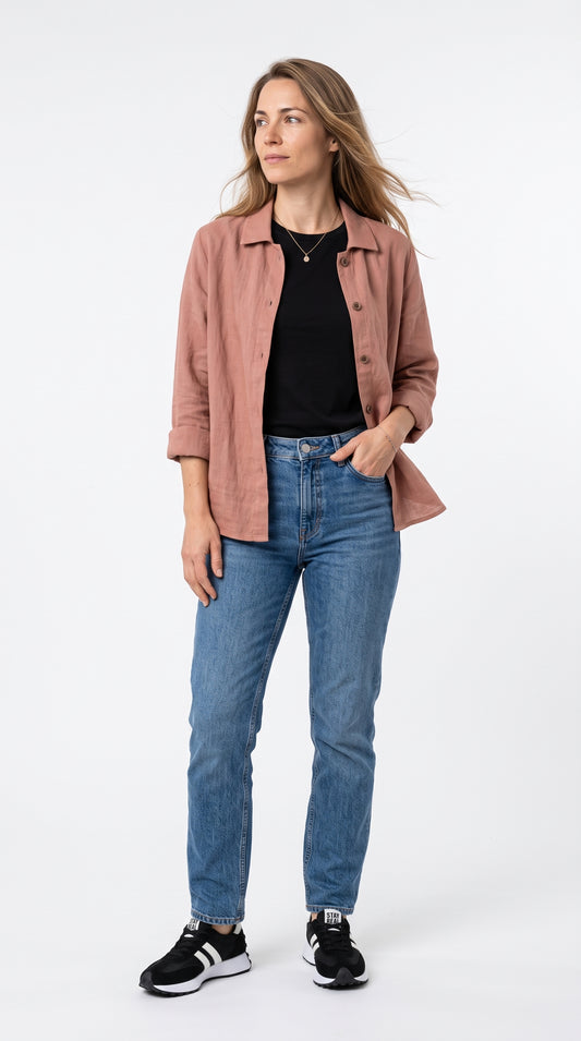 CHAQUETA DE LINO MIRÓ