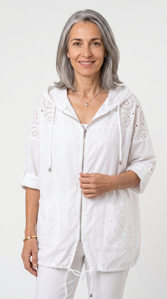 BLUSA CON GORRO AMATISTA