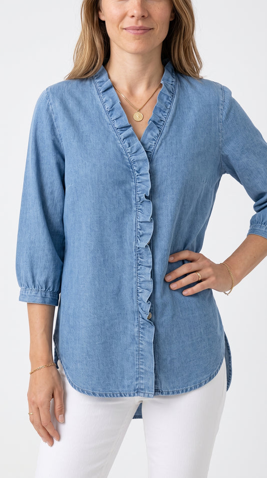 BLUSA FLUÍDA CARMINA