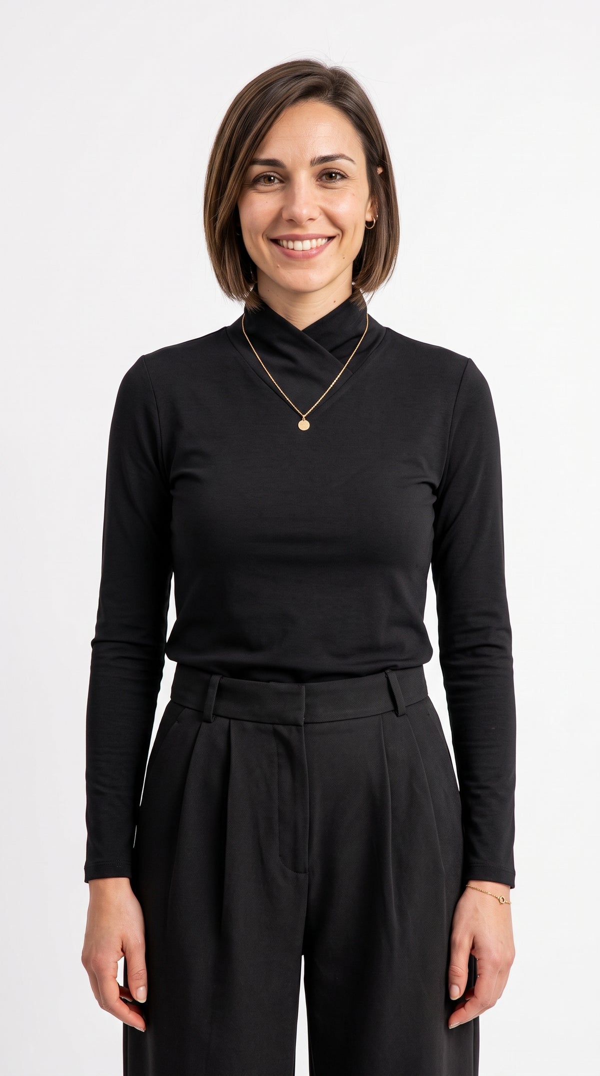 CAMISETA DE CUELLO ALTO | EMILY