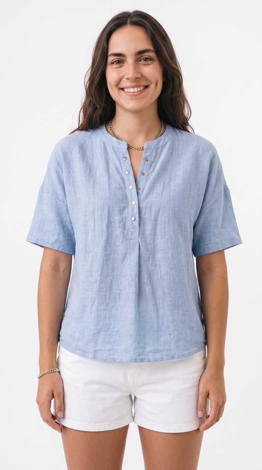 BLUSA DE LINO KASANDRA