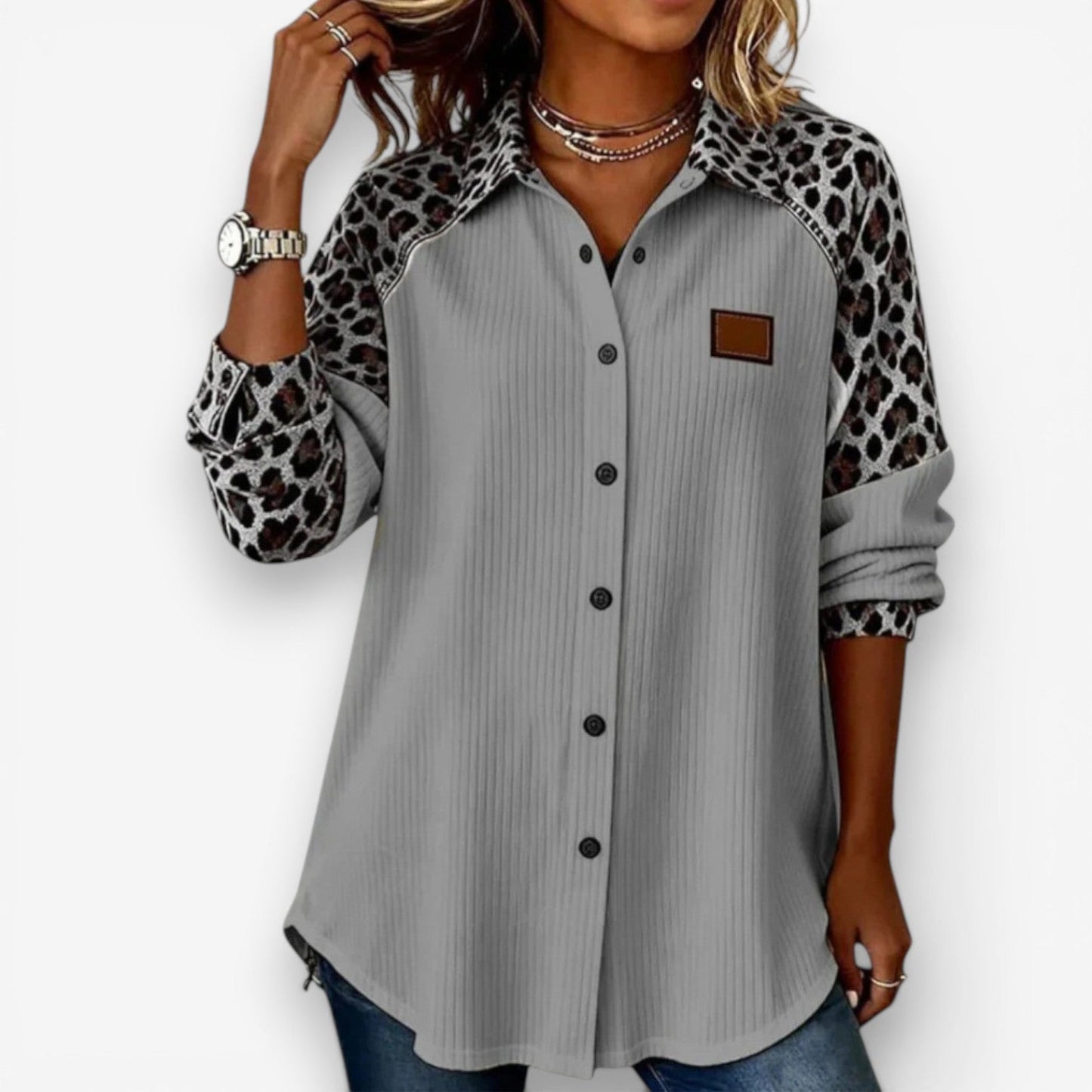 BLUSA ANIMAL PRINT - CHRISTINE