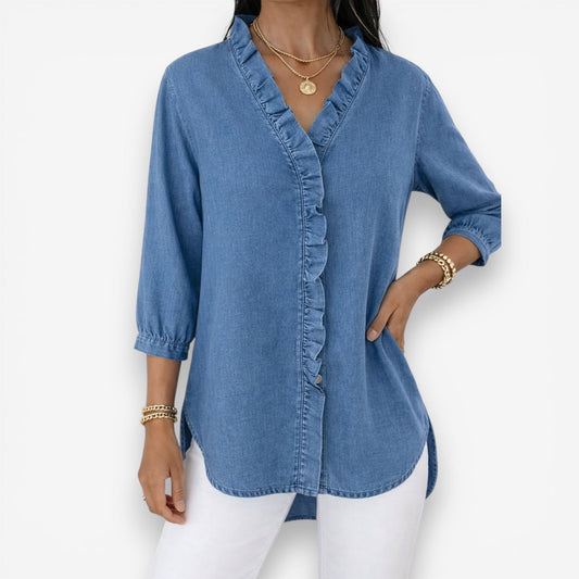 BLUSA LARGA FLUÍDA - CARMINA