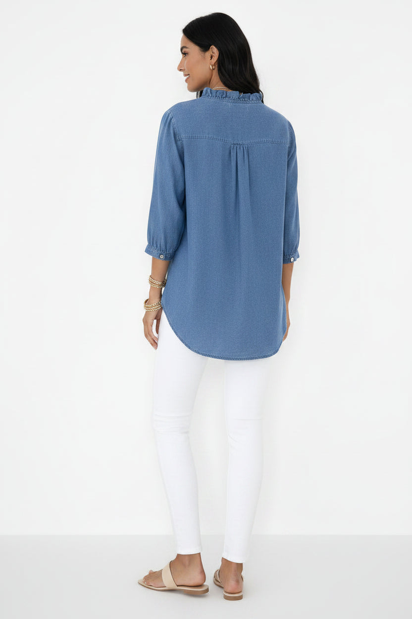 BLUSA LARGA FLUÍDA | CARMINA