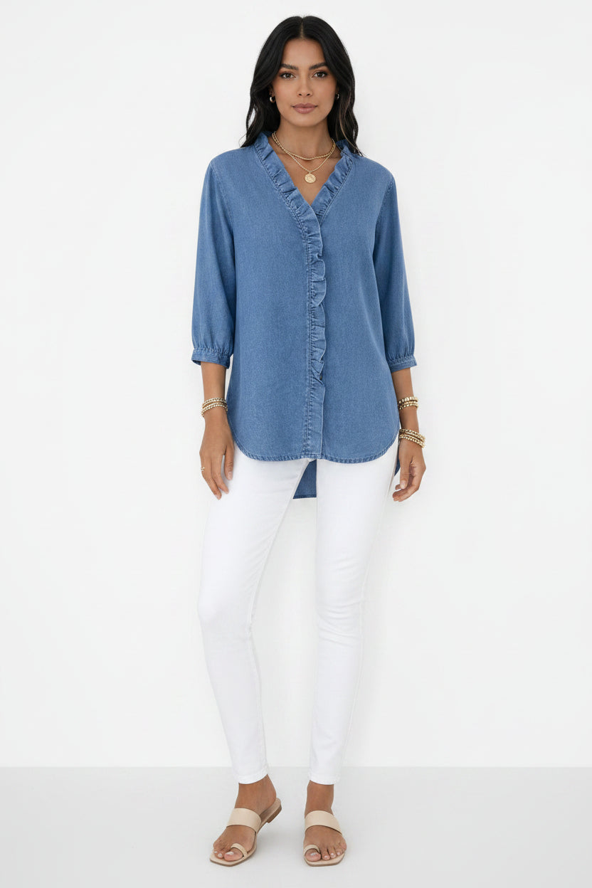 BLUSA LARGA FLUÍDA | CARMINA