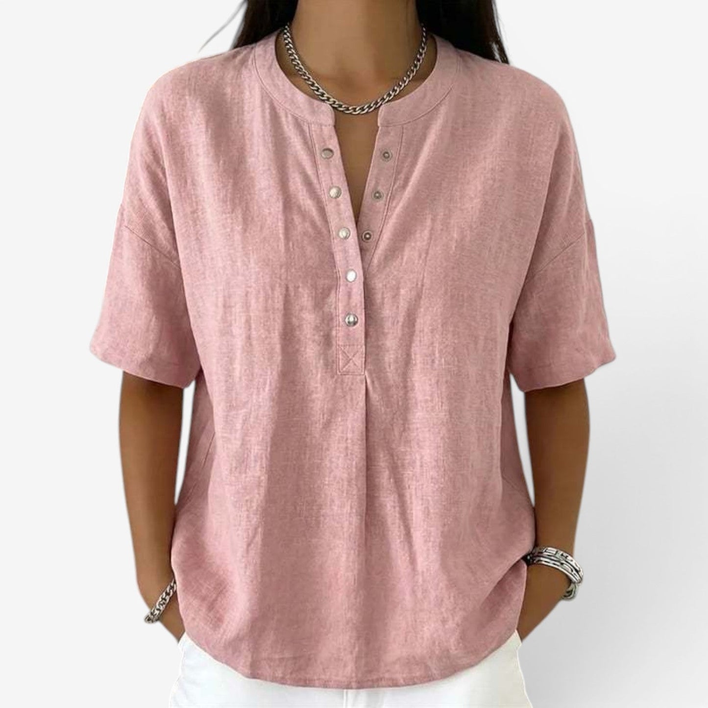 BLUSA DE LINO - KASSANDRA