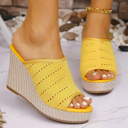 SANDALIAS DE CUÑA - TAQUITO