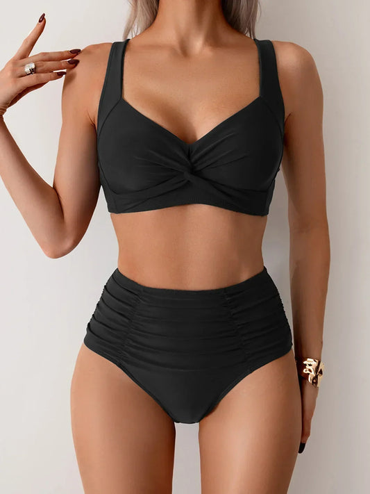 CONJUNTO DE BIKINI DE TALLE ALTO - RUTH