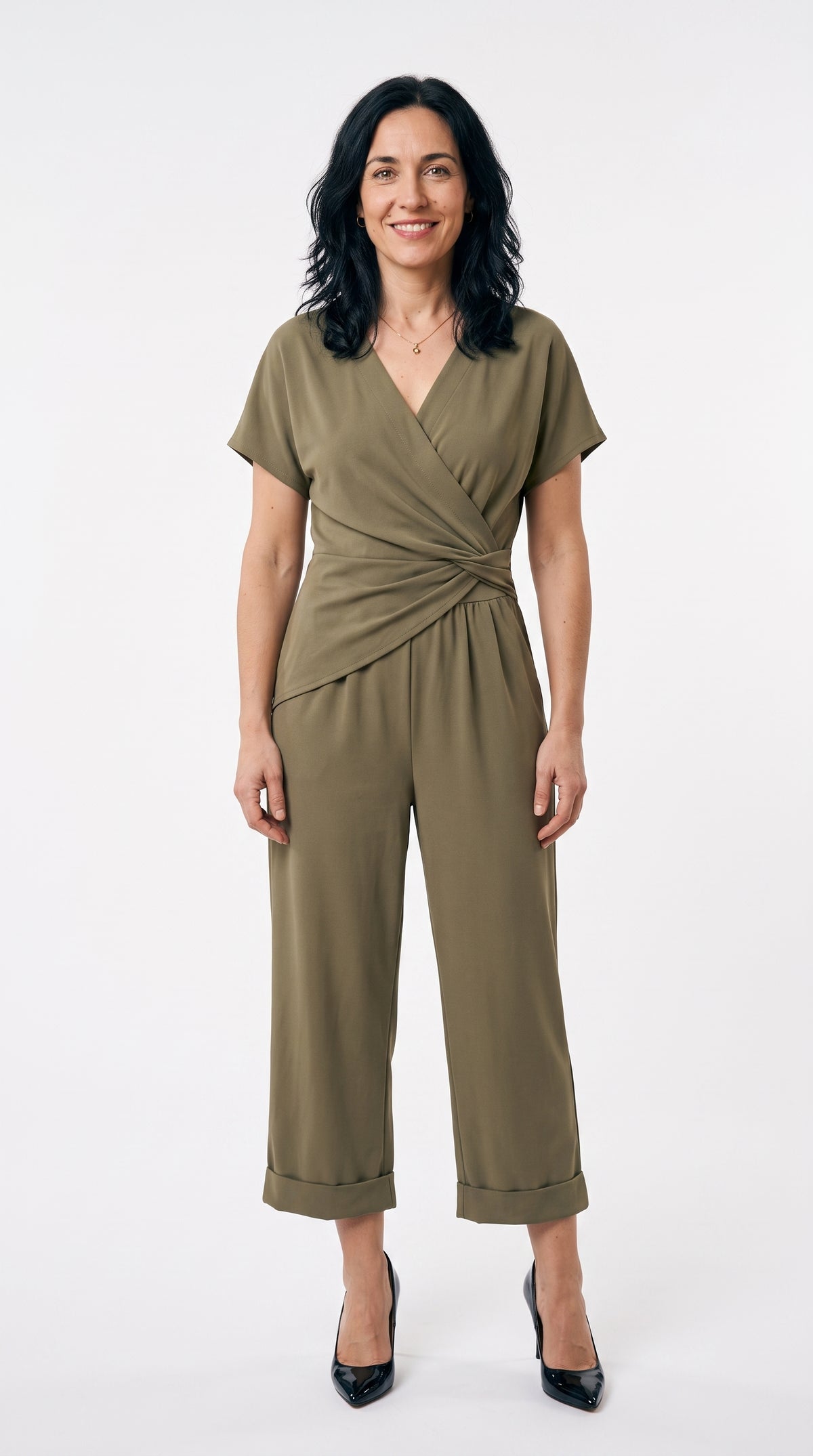 CONJUNTO TOP CRUZADO Y PANTALÓN | AMELIE