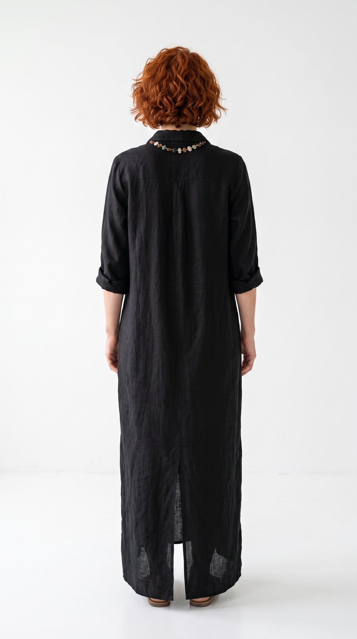 VESTIDO LARGO RELAJADO | DISSA