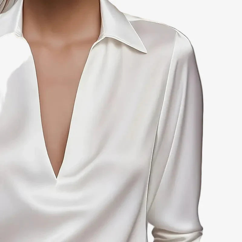 BLUSA SATINADA - GLORIA