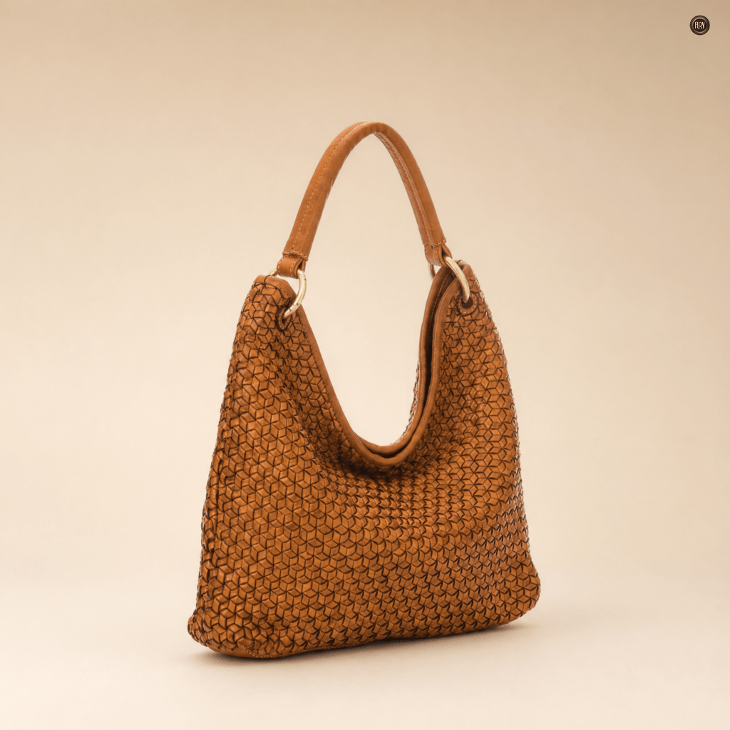 Borsa Altea in pelle intrecciata