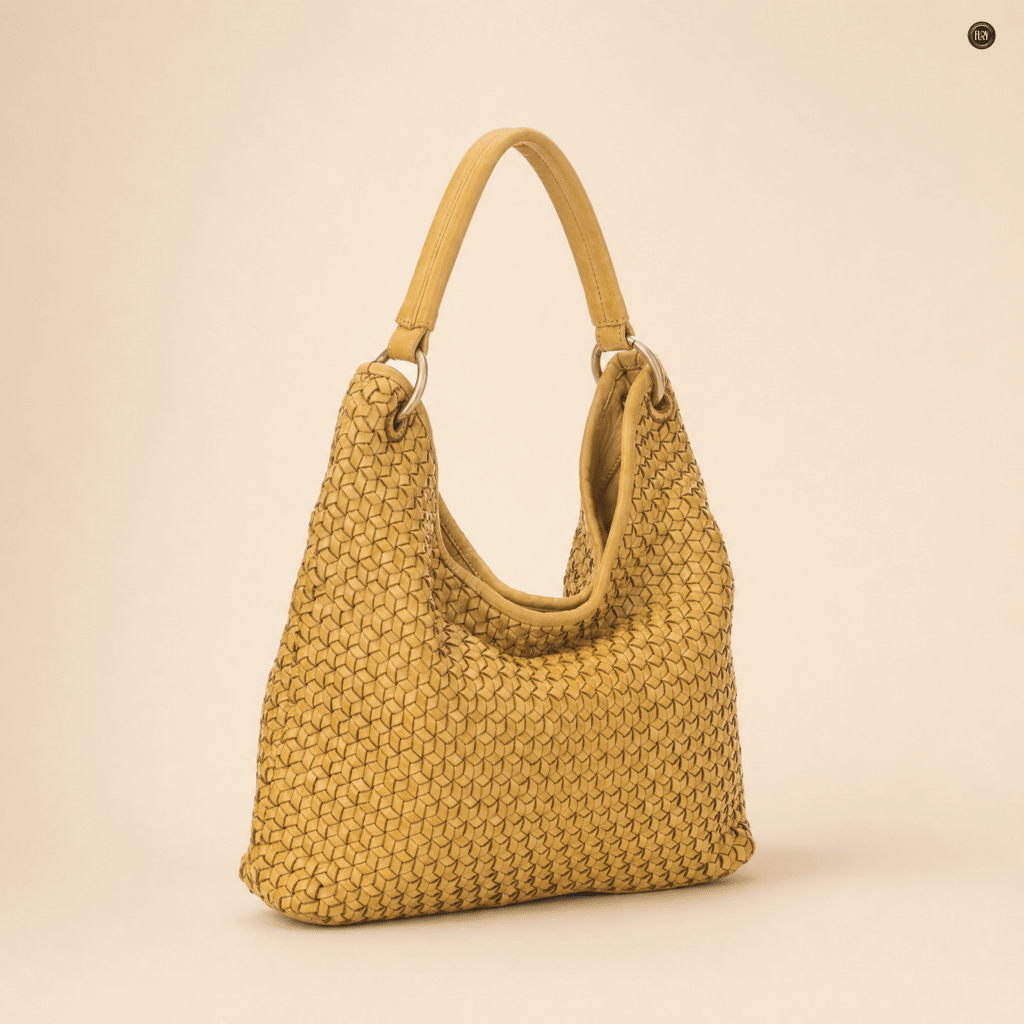 Borsa Altea in pelle intrecciata