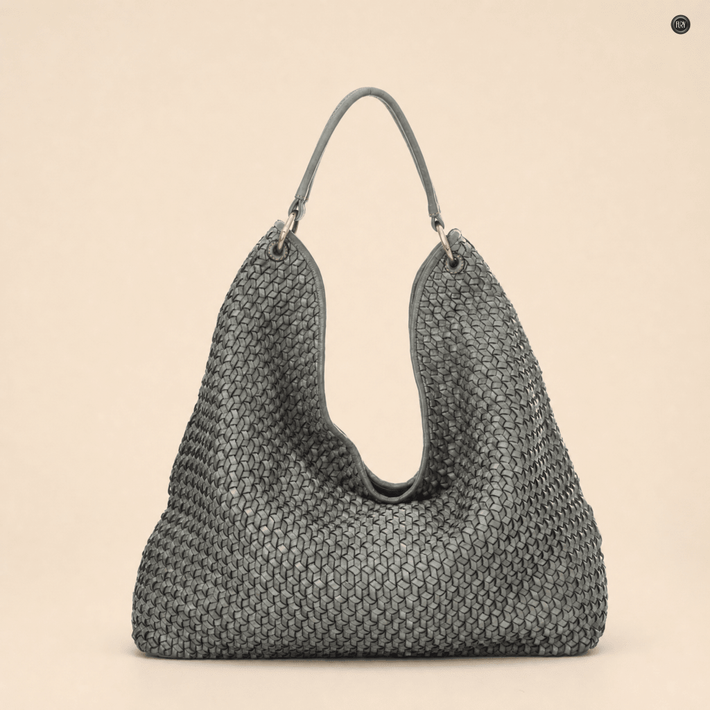 Borsa Altea Maxi in pelle intrecciata