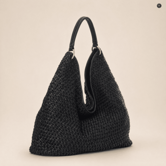 Borsa Altea Maxi in pelle intrecciata