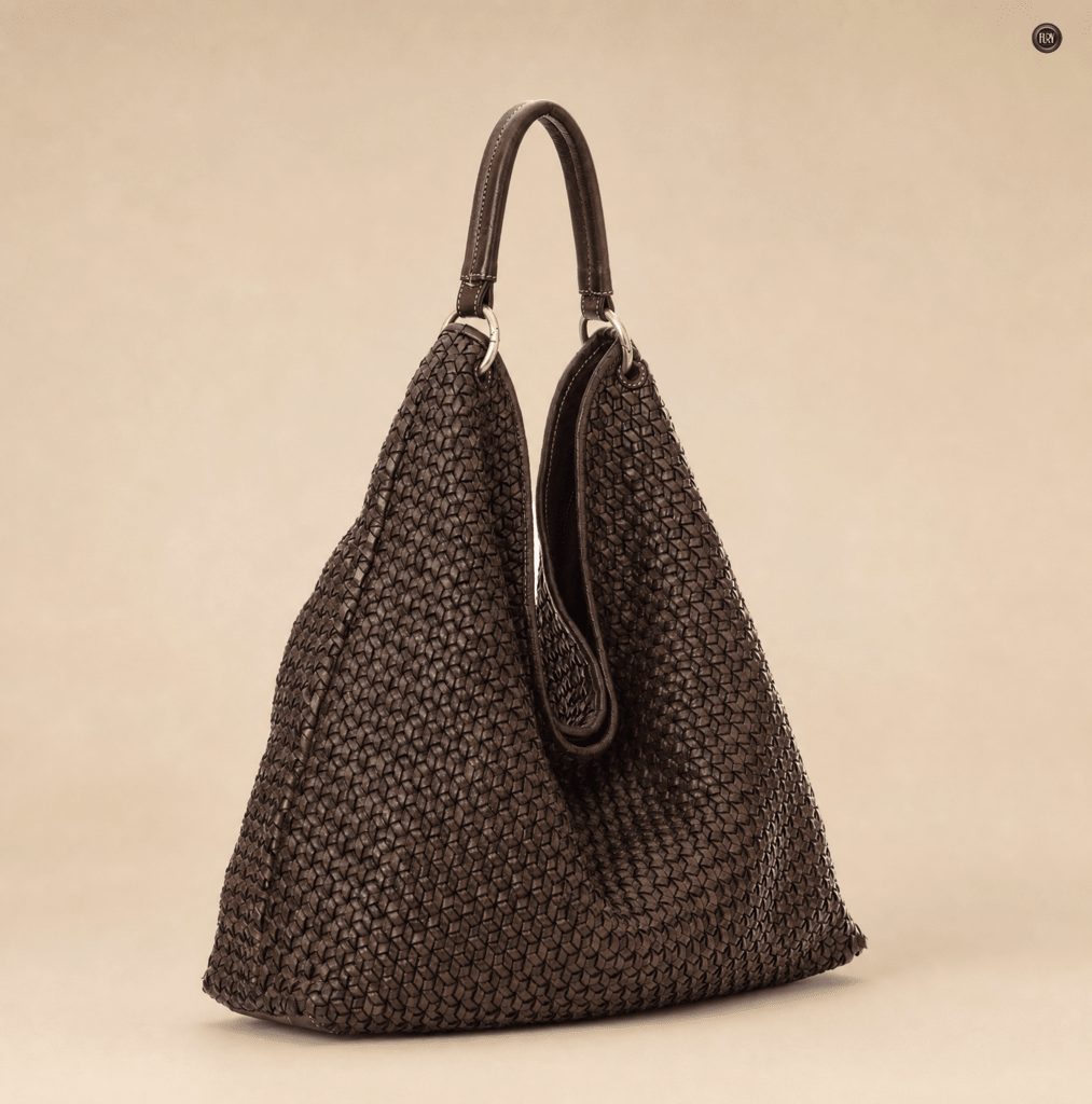 Borsa Altea Maxi in pelle intrecciata