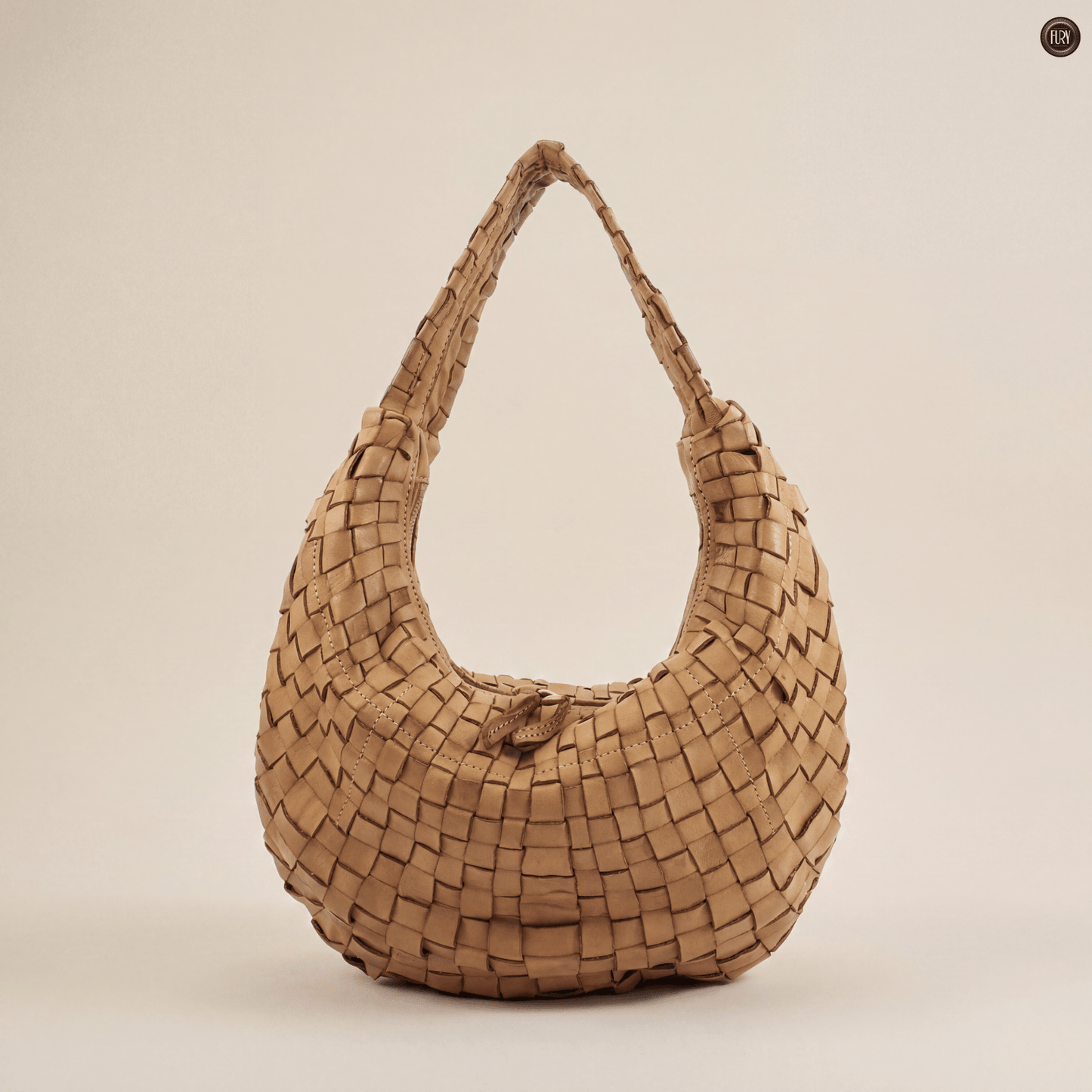 Borsa Armonia in pelle intrecciata