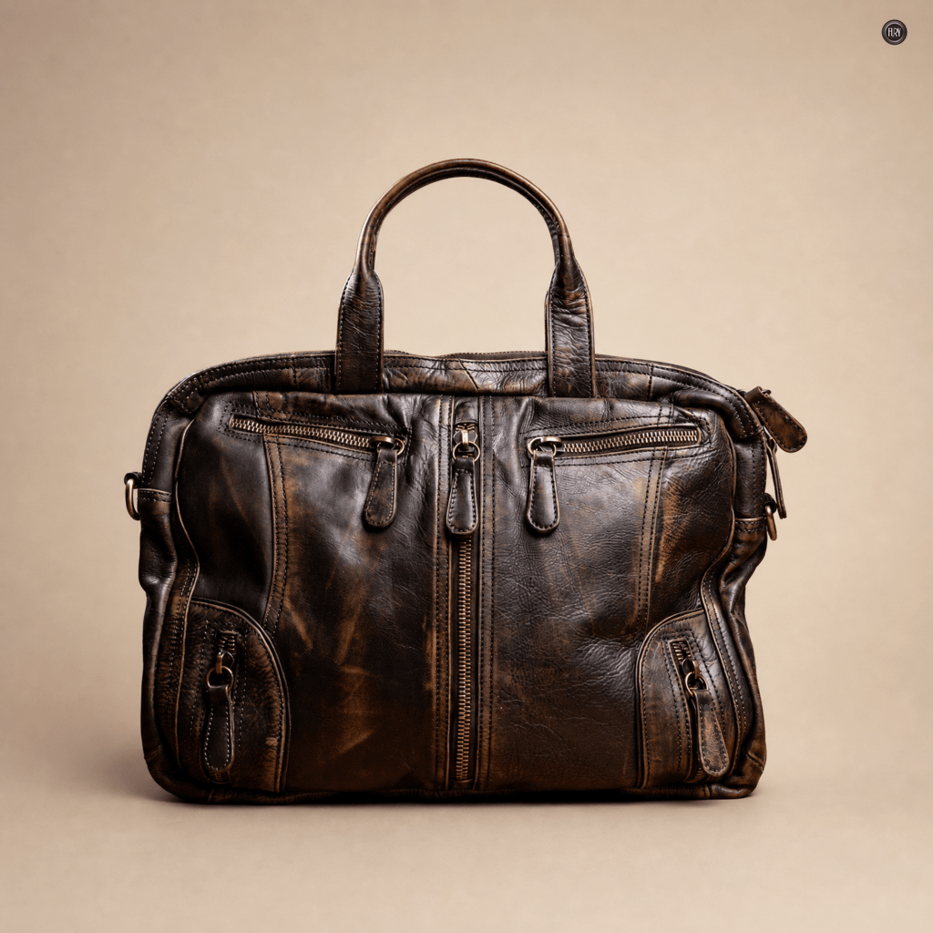 Borsa Heritage 49 in pelle - Edizione limitata