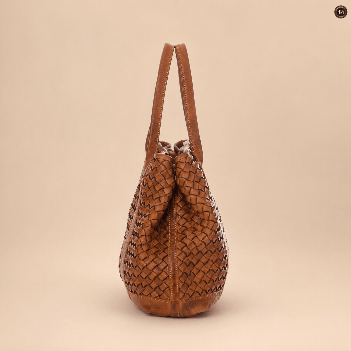 Borsa Matilde in pelle intrecciata