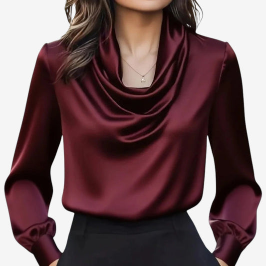 BLUSA SATINADA - KATIA