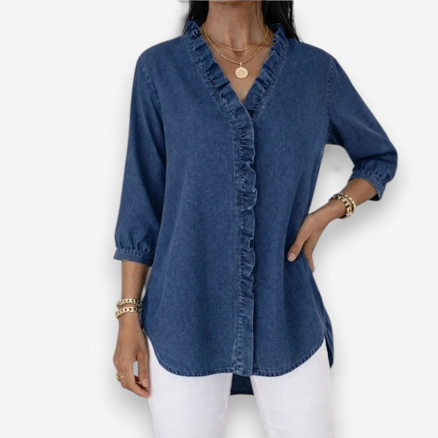 BLUSA LARGA FLUÍDA - CARMINA