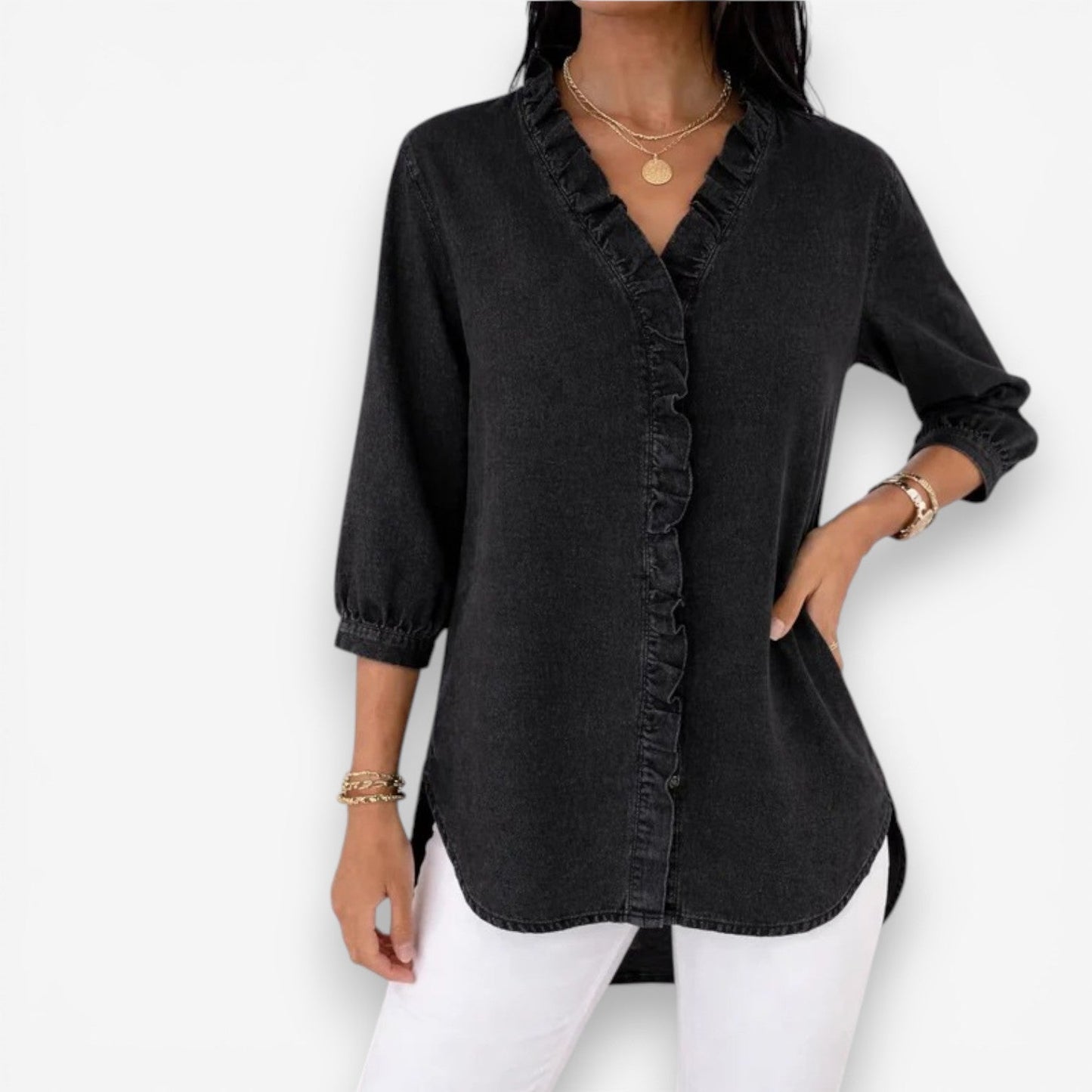 BLUSA LARGA FLUÍDA - CARMINA