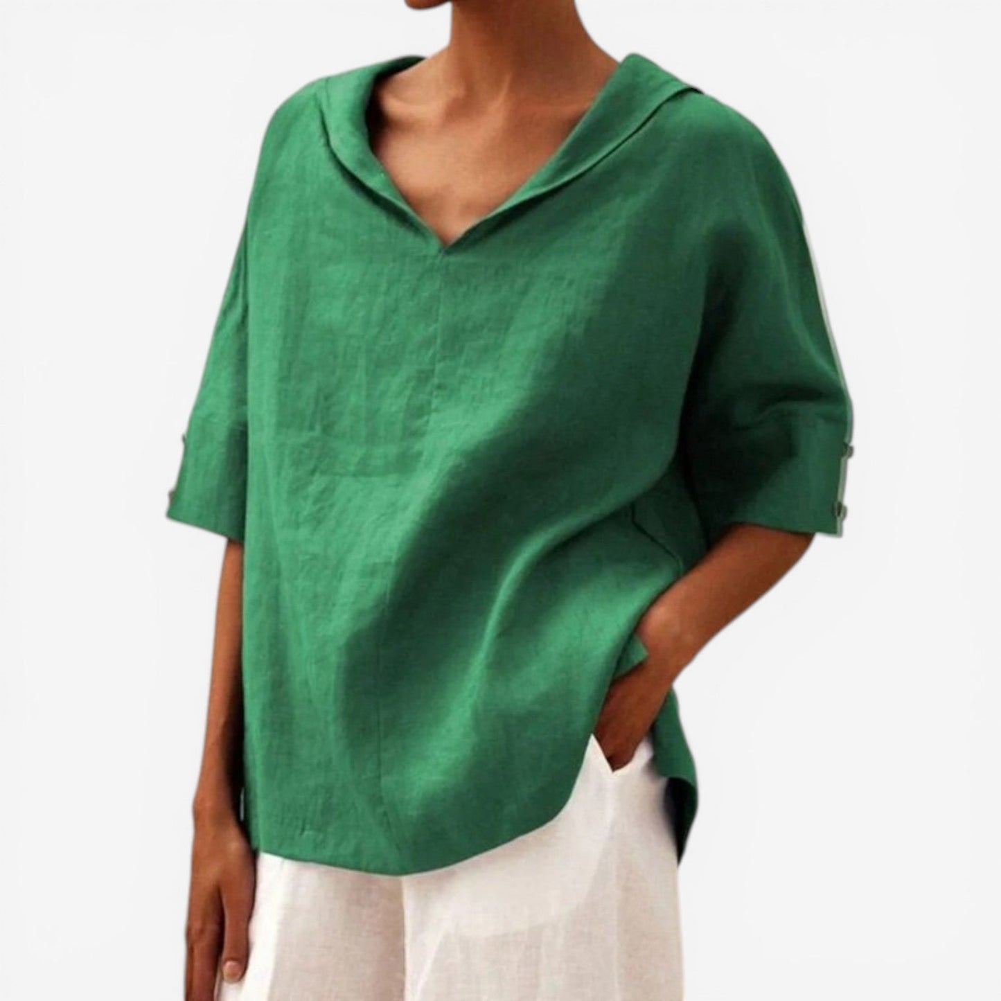 BLUSA DE LINO - MOXIE