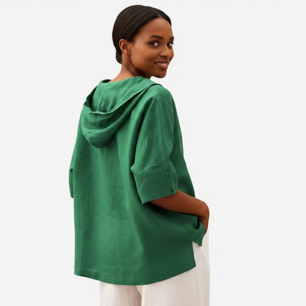 BLUSA DE LINO | MOXIE