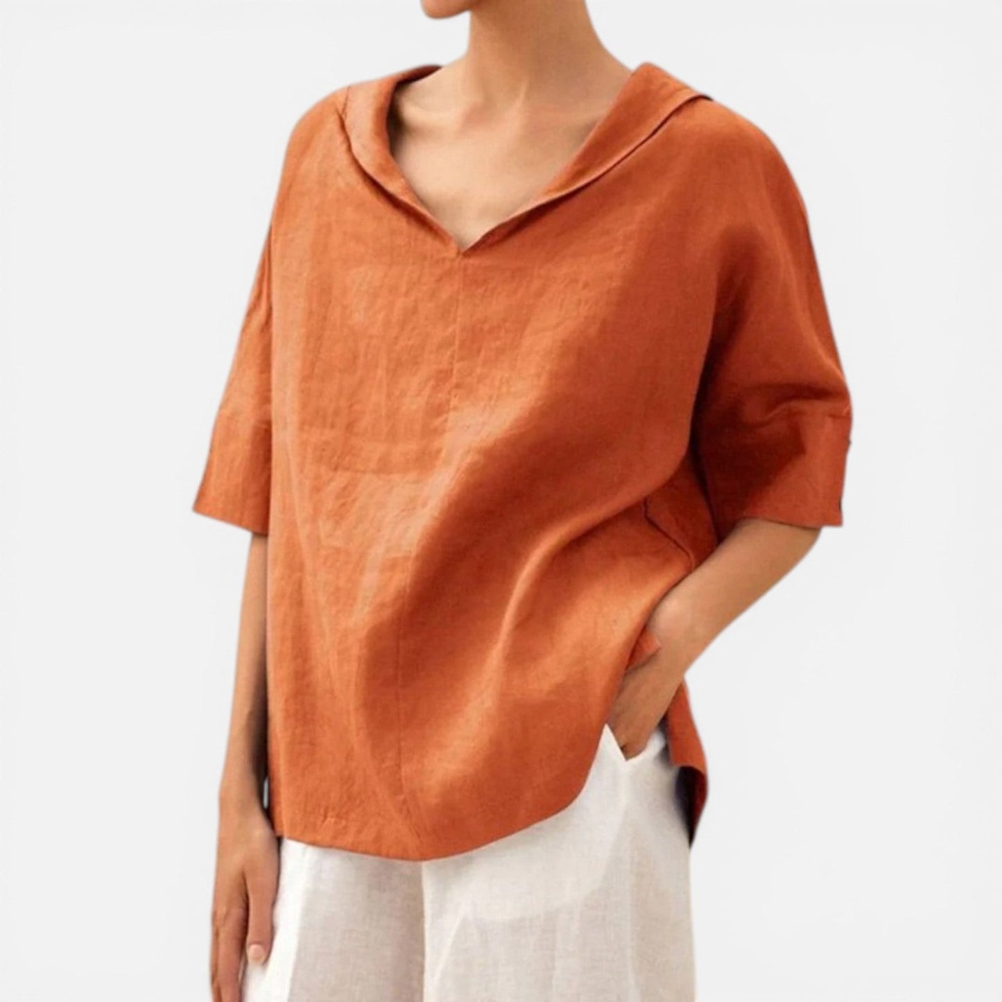 BLUSA DE LINO - MOXIE