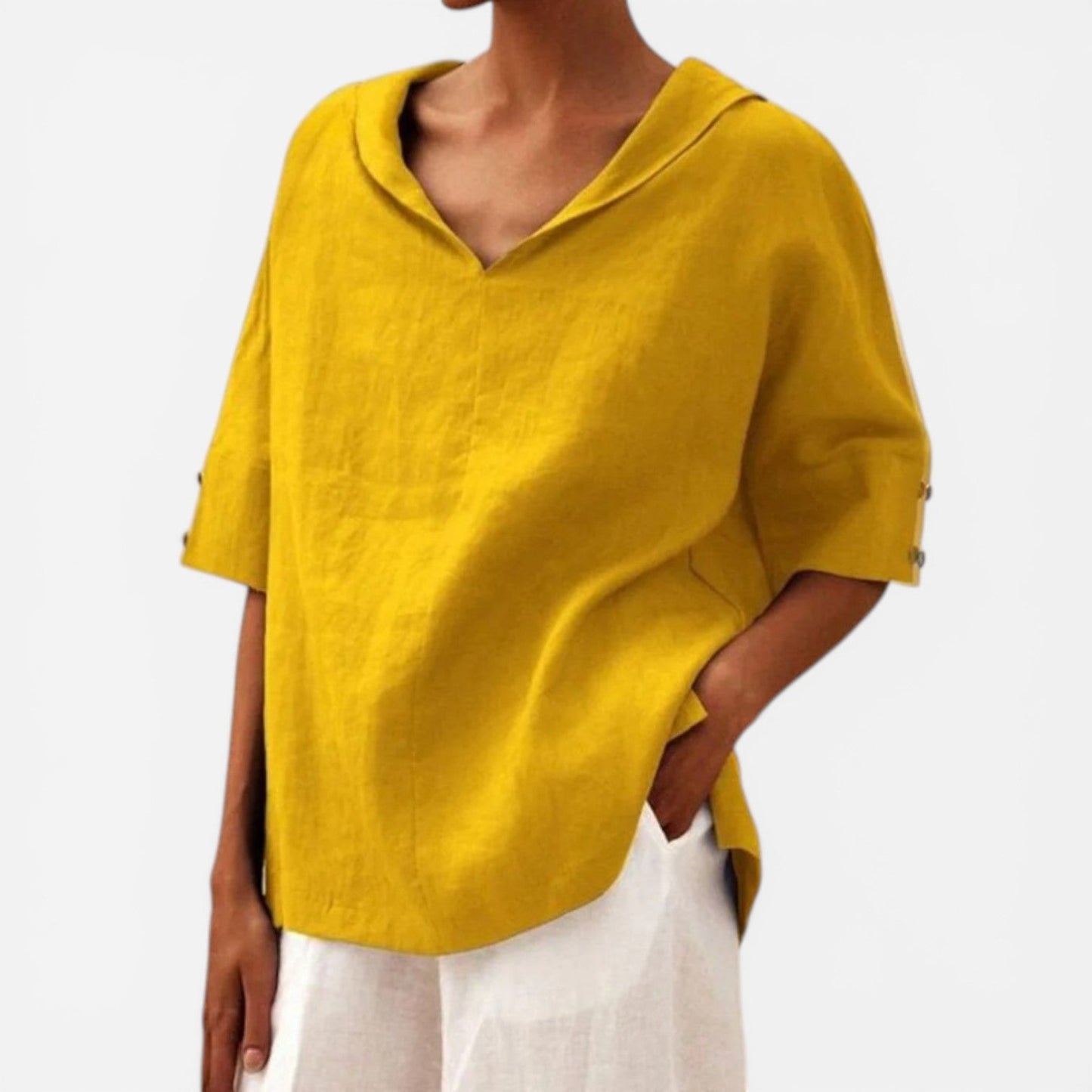 BLUSA DE LINO - MOXIE