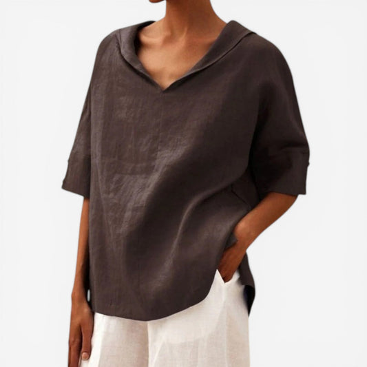 BLUSA DE LINO - MOXIE
