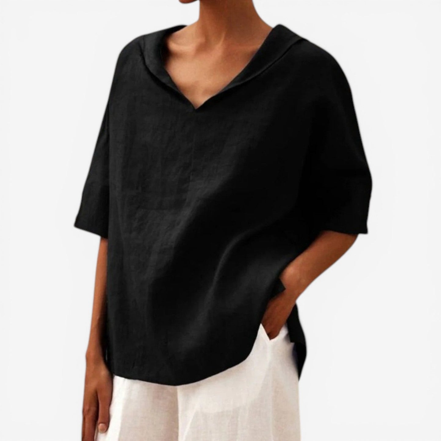 BLUSA DE LINO - MOXIE