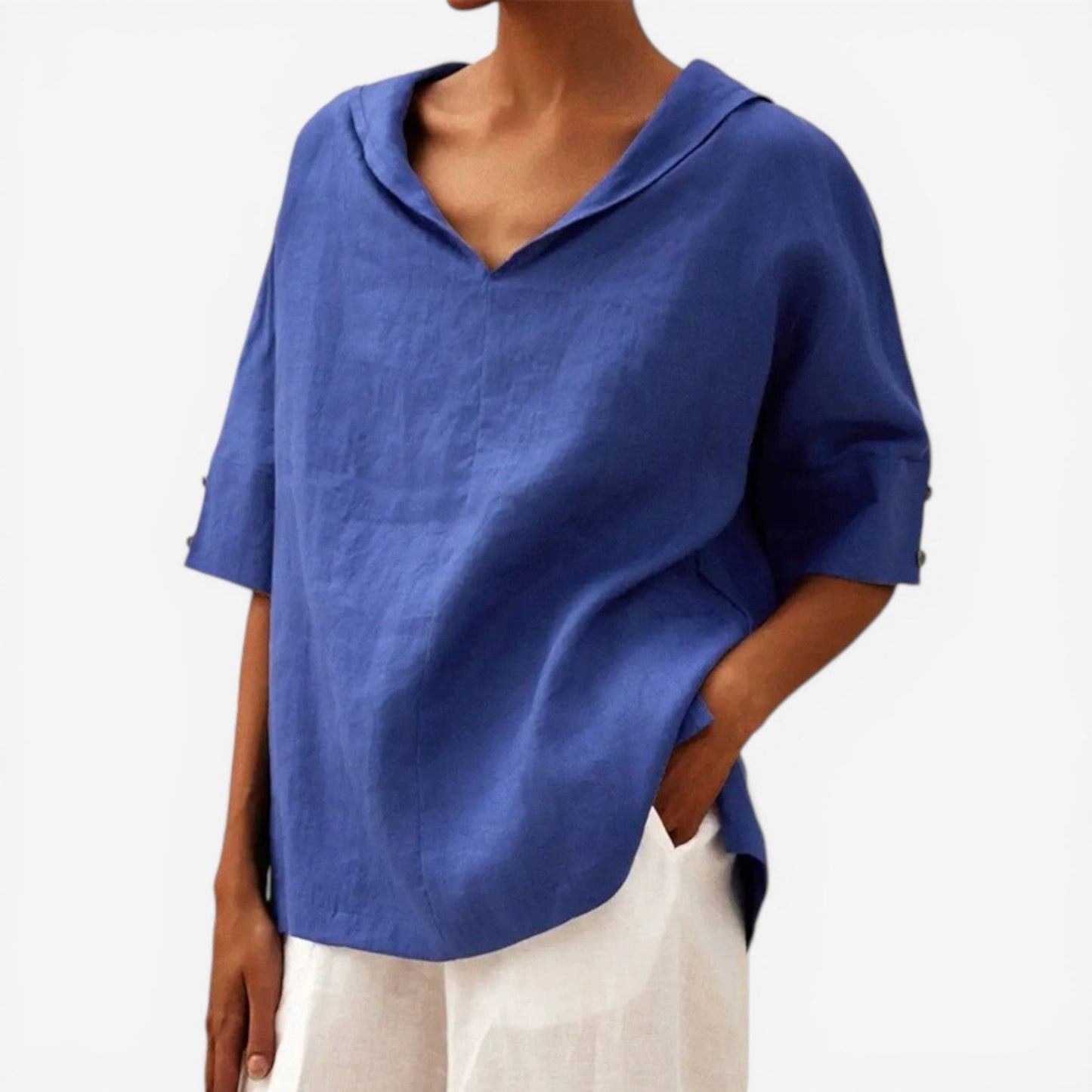 BLUSA DE LINO - MOXIE