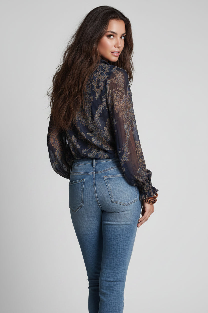 BLUSA DE CHIFFÓN | SERENADE