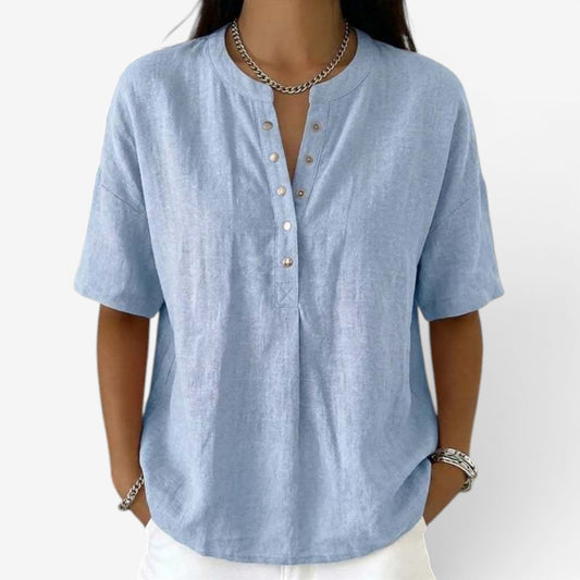 BLUSA DE LINO - KASSANDRA