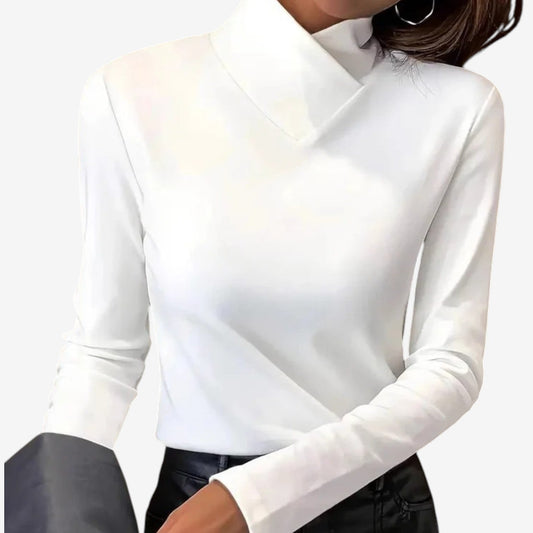 CAMISETA DE CUELLO ALTO - EMILY