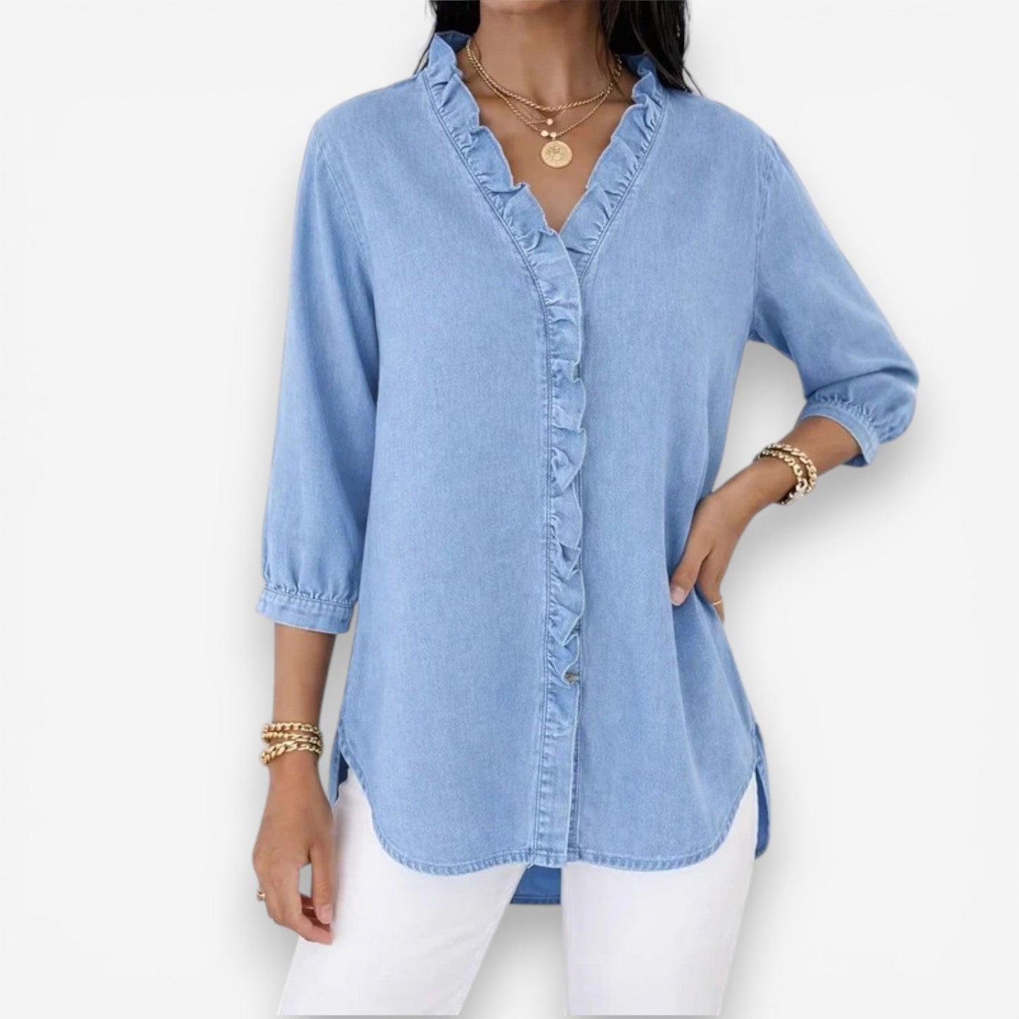 BLUSA LARGA FLUÍDA - CARMINA