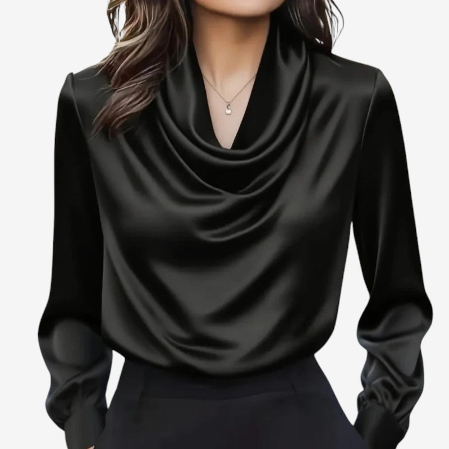 BLUSA SATINADA - KATIA