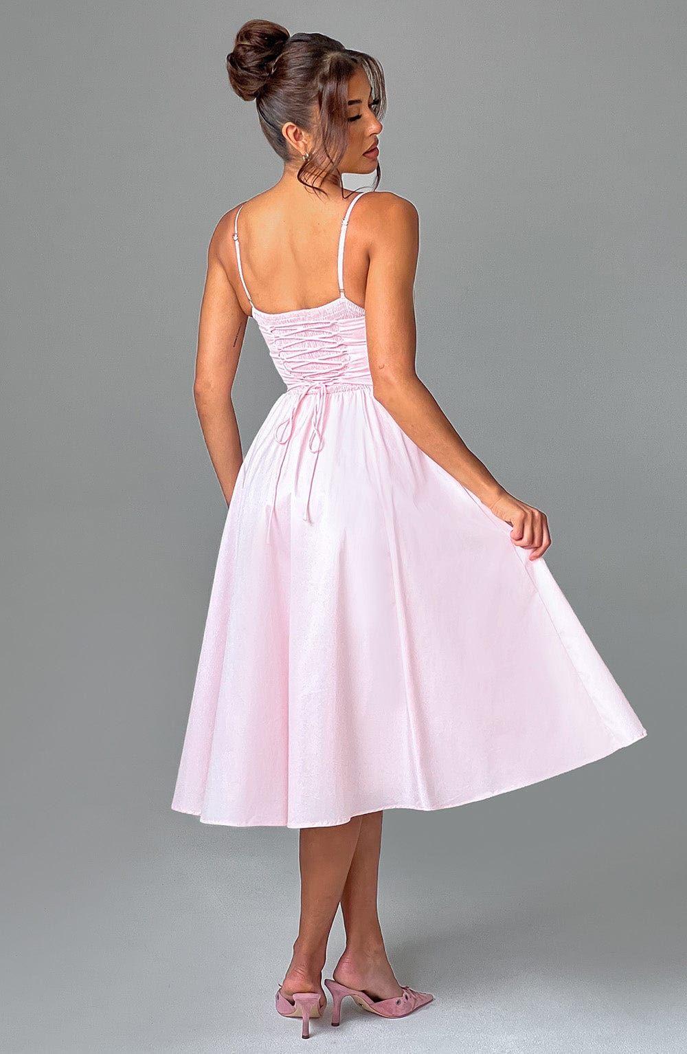 ELEGANTE VESTIDO MIDI ESTILO CORSÉ - RAJAT