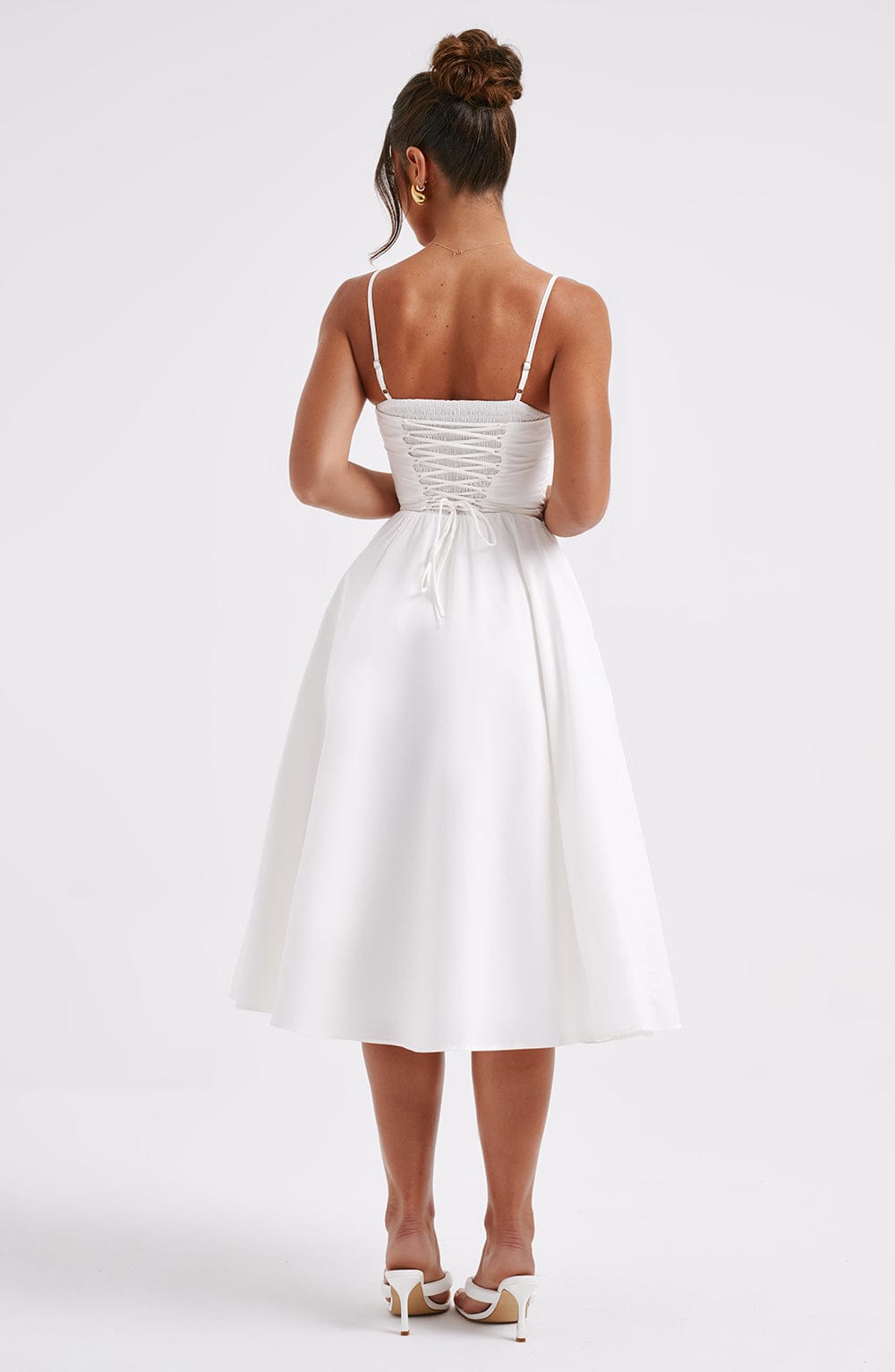 ELEGANTE VESTIDO MIDI ESTILO CORSÉ - RAJAT