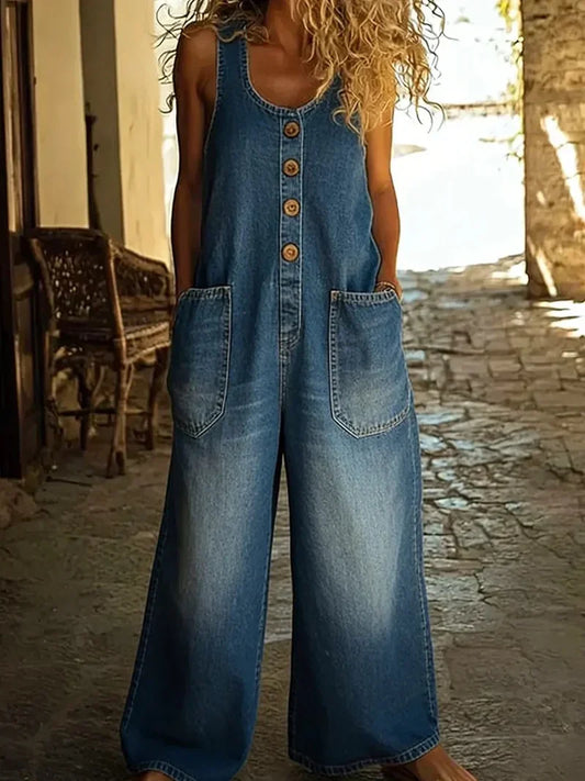 OVEROL VINTAGE ALGODÓN - LEIRE