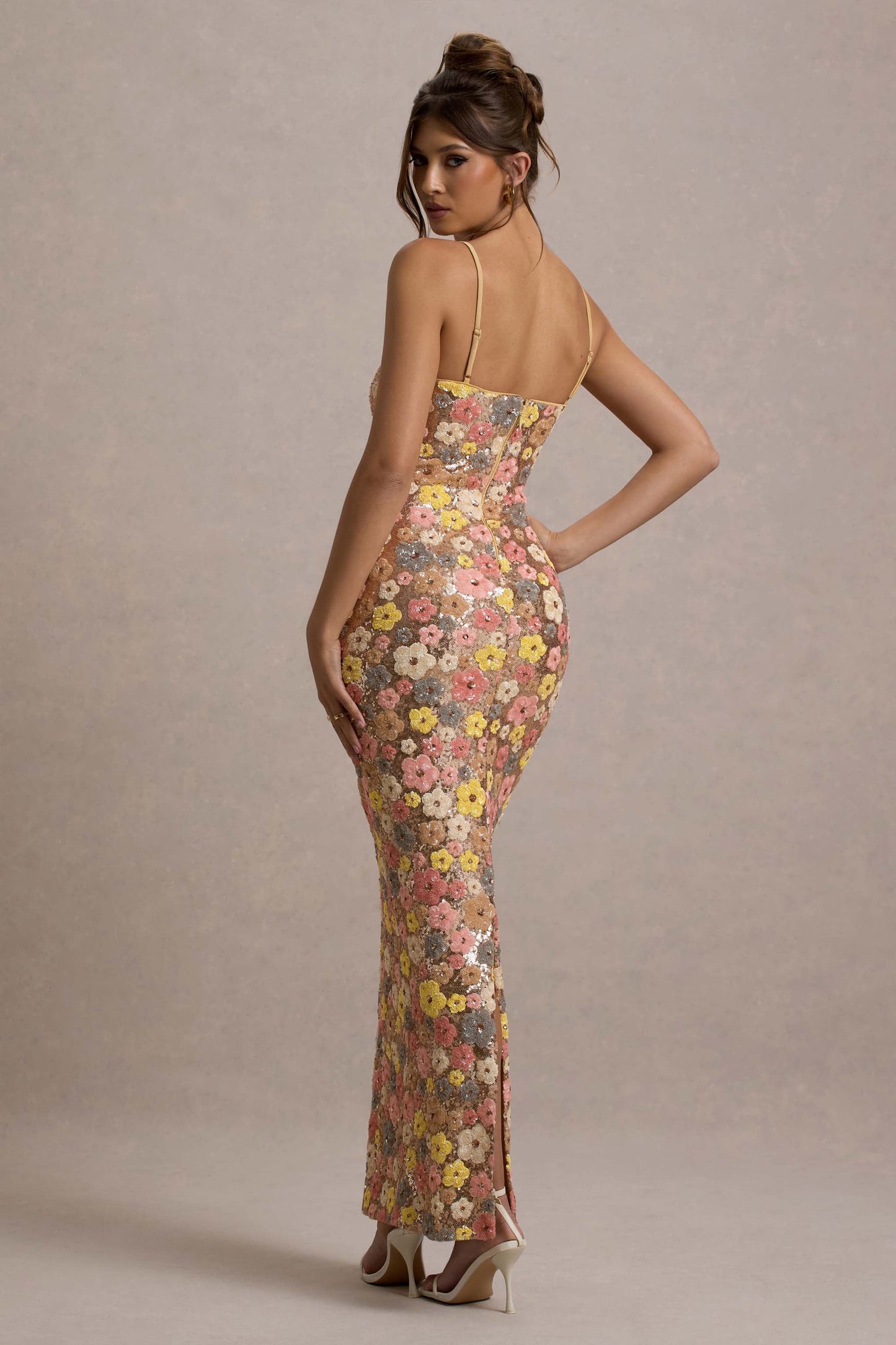 VESTIDO LENCERO FLORAL - NAOMI