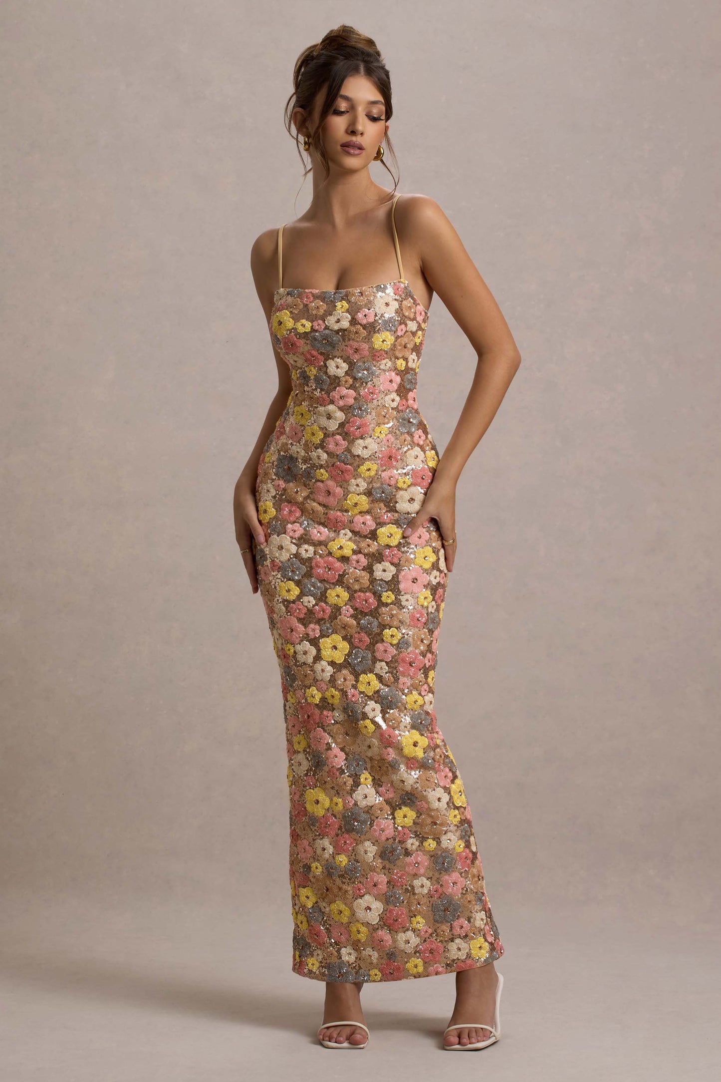 VESTIDO LENCERO FLORAL - NAOMI